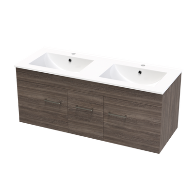 Classic Valley 1200 Double Bowl Wall Vanity