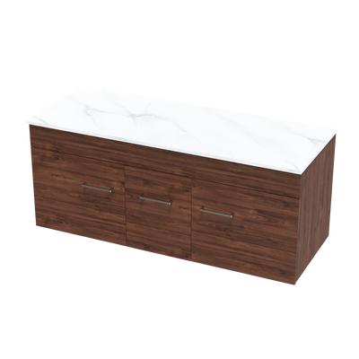 Classic Pro Arctic 1200 Double Bowl Wall Vanity