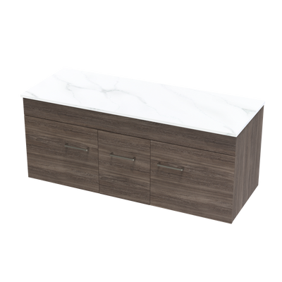 Classic Pro Arctic 1200 Double Bowl Wall Vanity