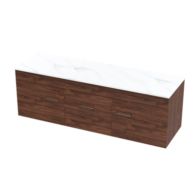 Classic Pro Arctic 1500 Double Bowl Wall Vanity