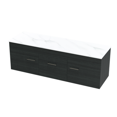 Classic Pro Arctic 1500 Double Bowl Wall Vanity