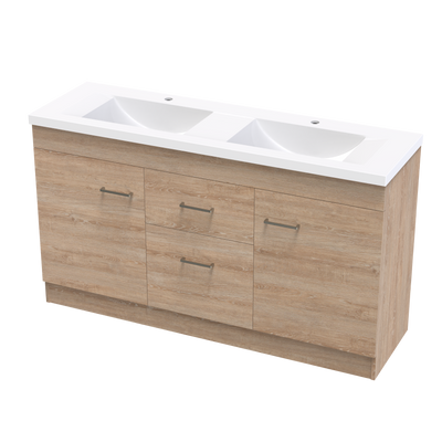 Classic Norfolk 1500 Double Bowl Floor Vanity