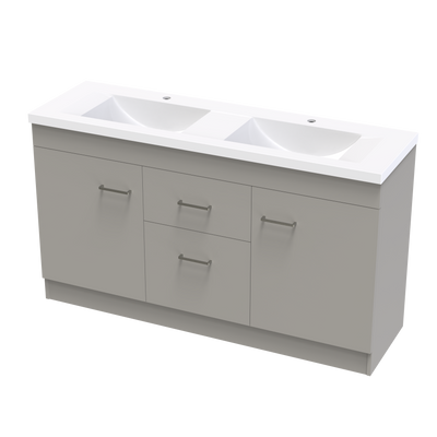 Classic Norfolk 1500 Double Bowl Floor Vanity