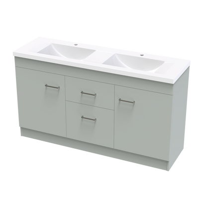 Classic Norfolk 1500 Double Bowl Floor Vanity