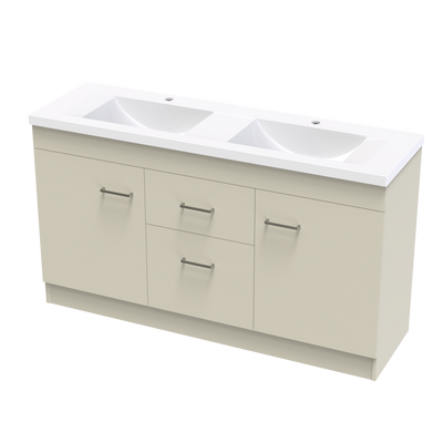 Classic Norfolk 1500 Double Bowl Floor Vanity