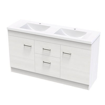 Classic Norfolk 1500 Double Bowl Floor Vanity