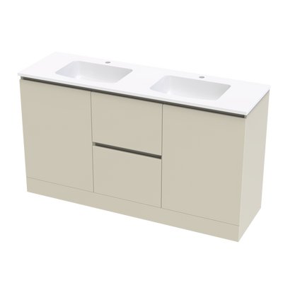 Pinnacle Grove 1500 Double Bowl Classic Floor Vanity