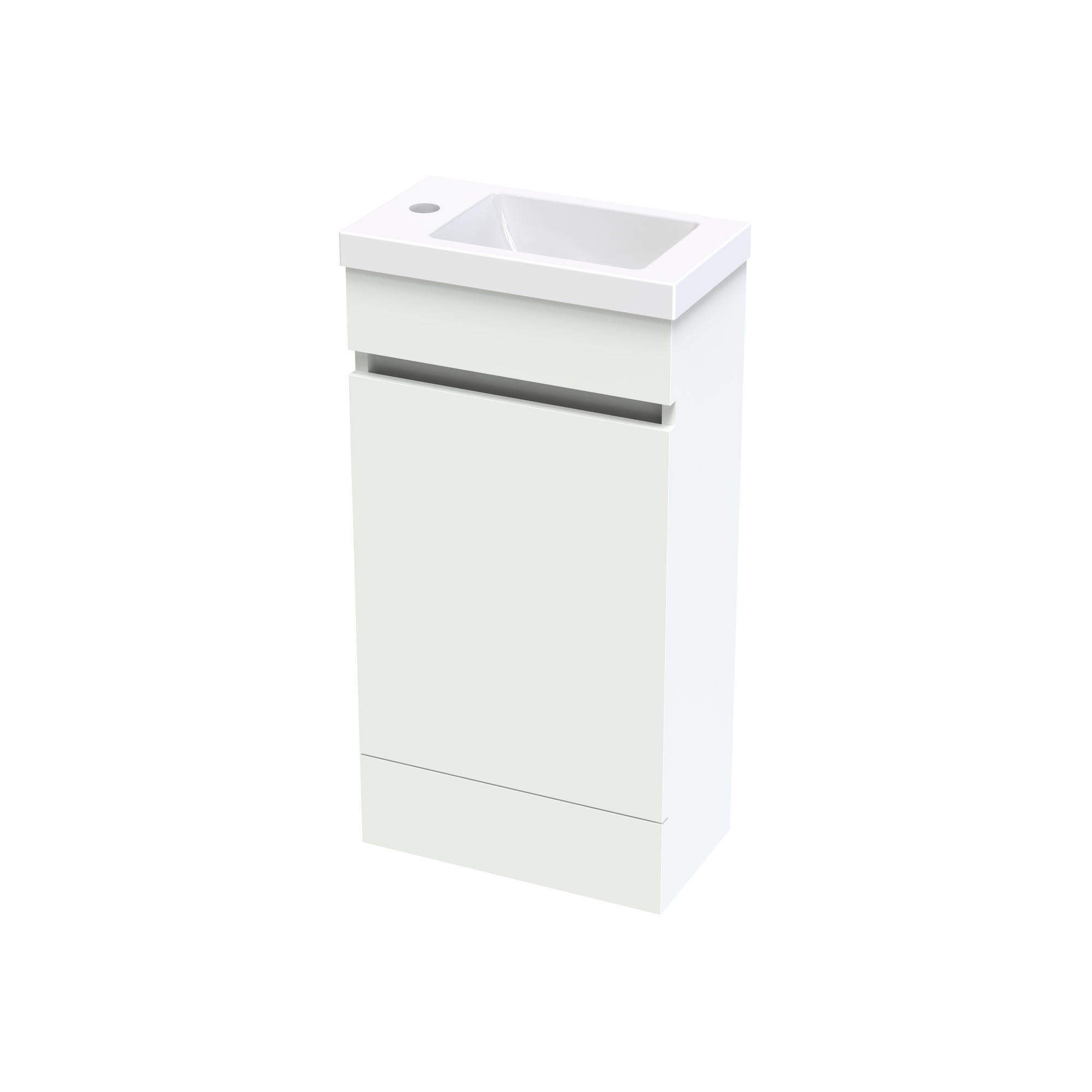 Pinnacle 400 Hand Basin Floor Vanity