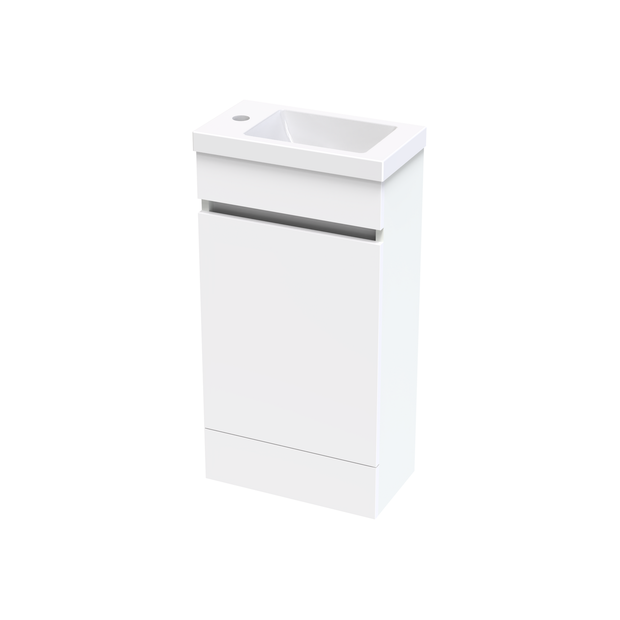 Pinnacle 400 Hand Basin Floor Vanity