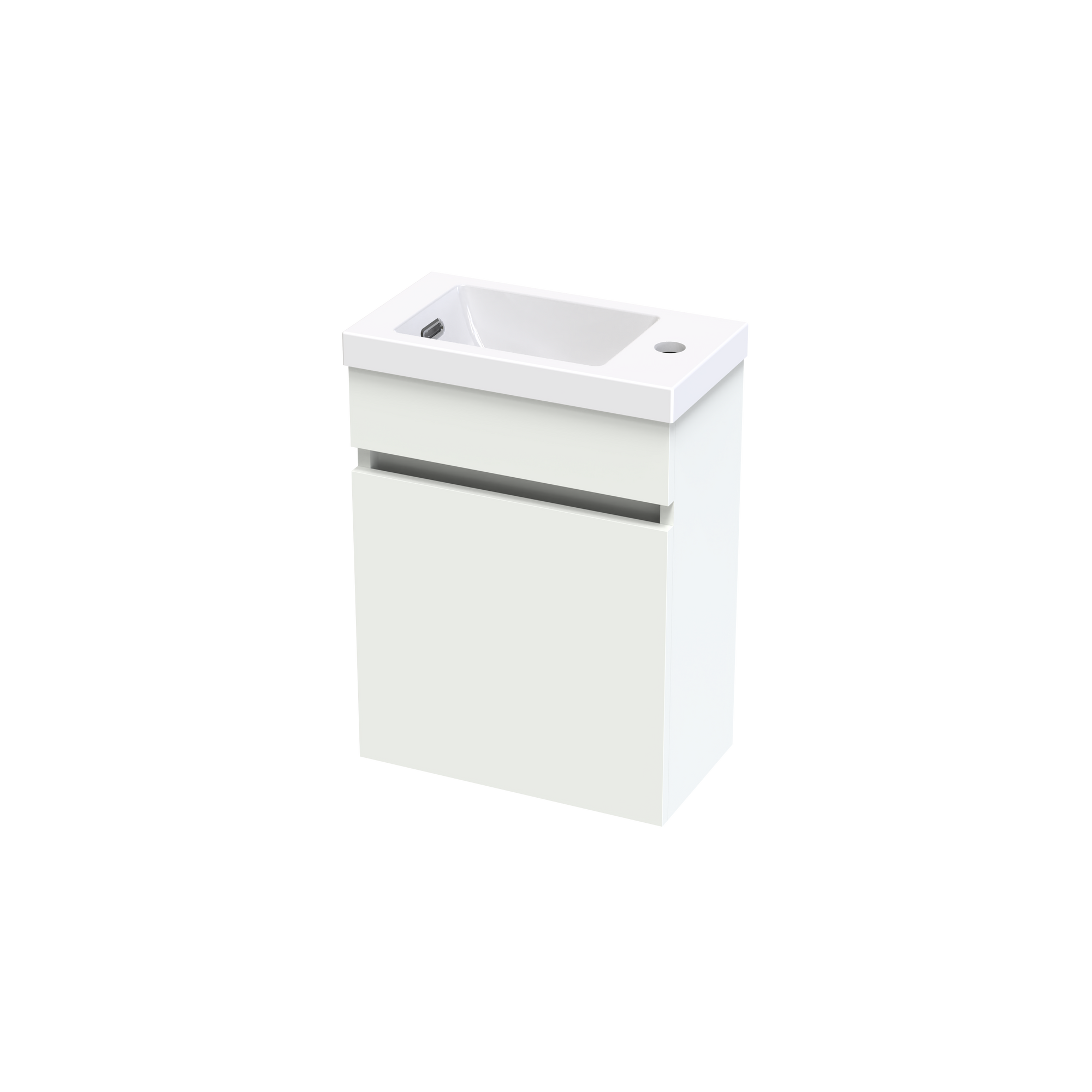 Pinnacle 400 Hand Basin Wall Vanity