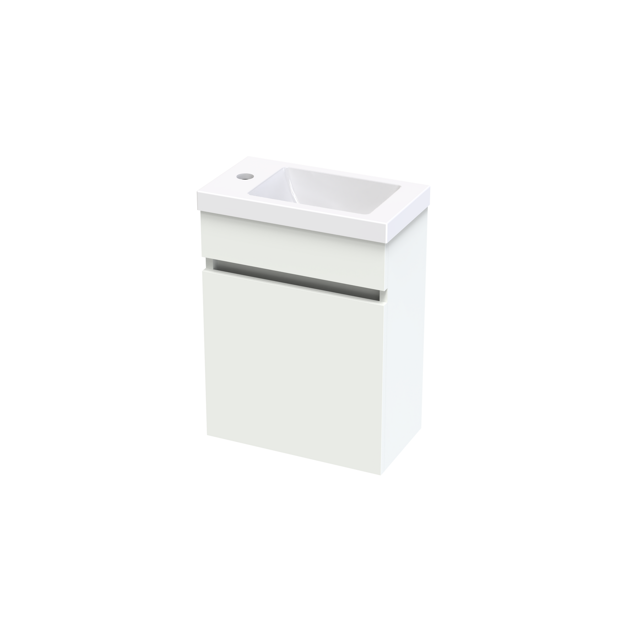 Pinnacle 400 Hand Basin Wall Vanity