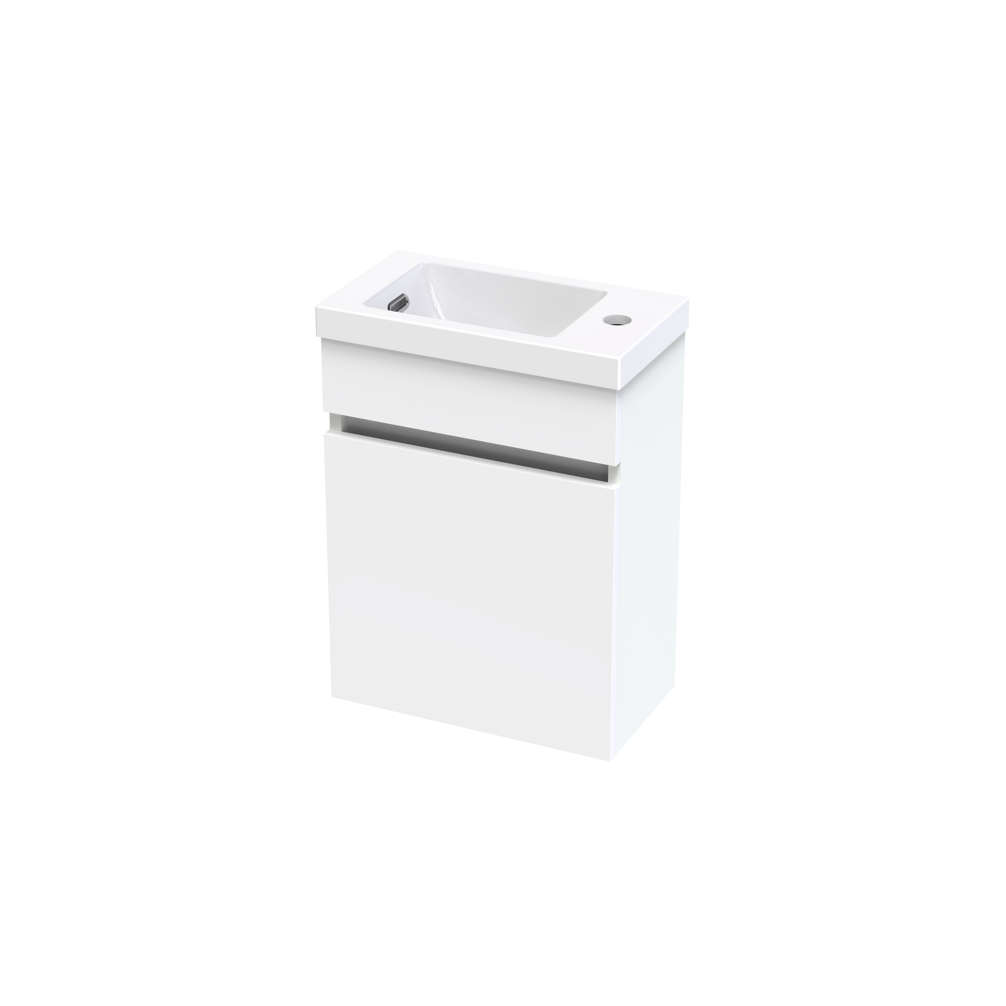 Pinnacle 400 Hand Basin Wall Vanity