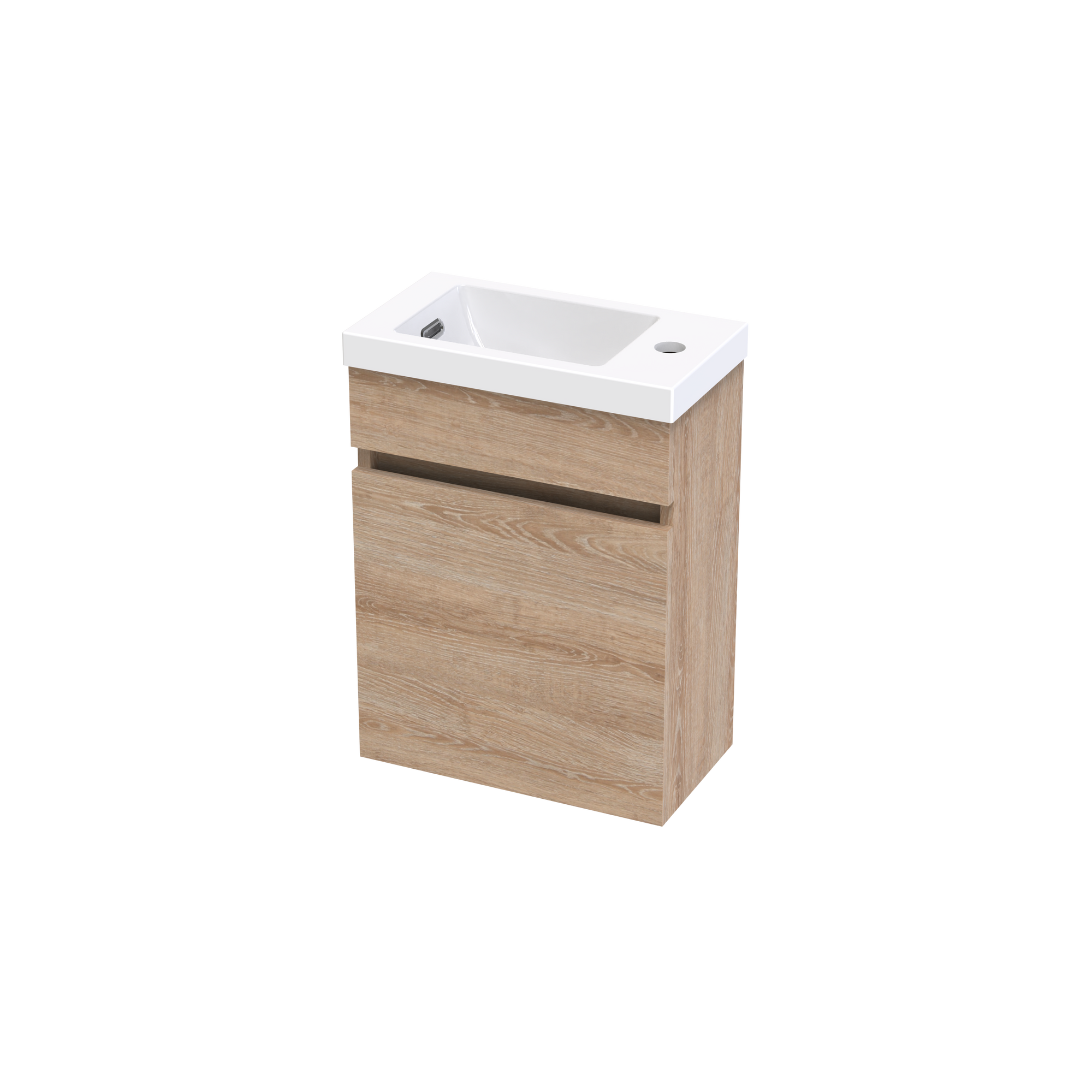 Pinnacle 400 Hand Basin Wall Vanity