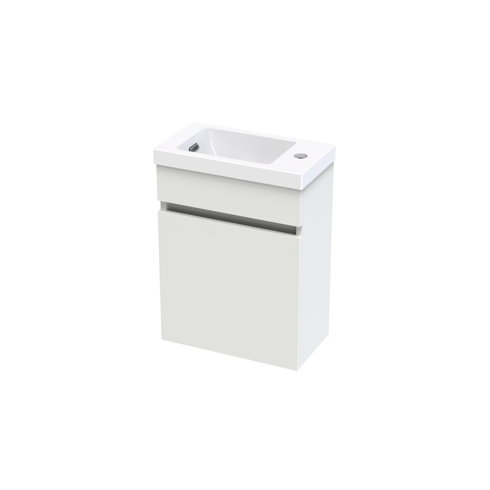 Pinnacle 400 Hand Basin Wall Vanity