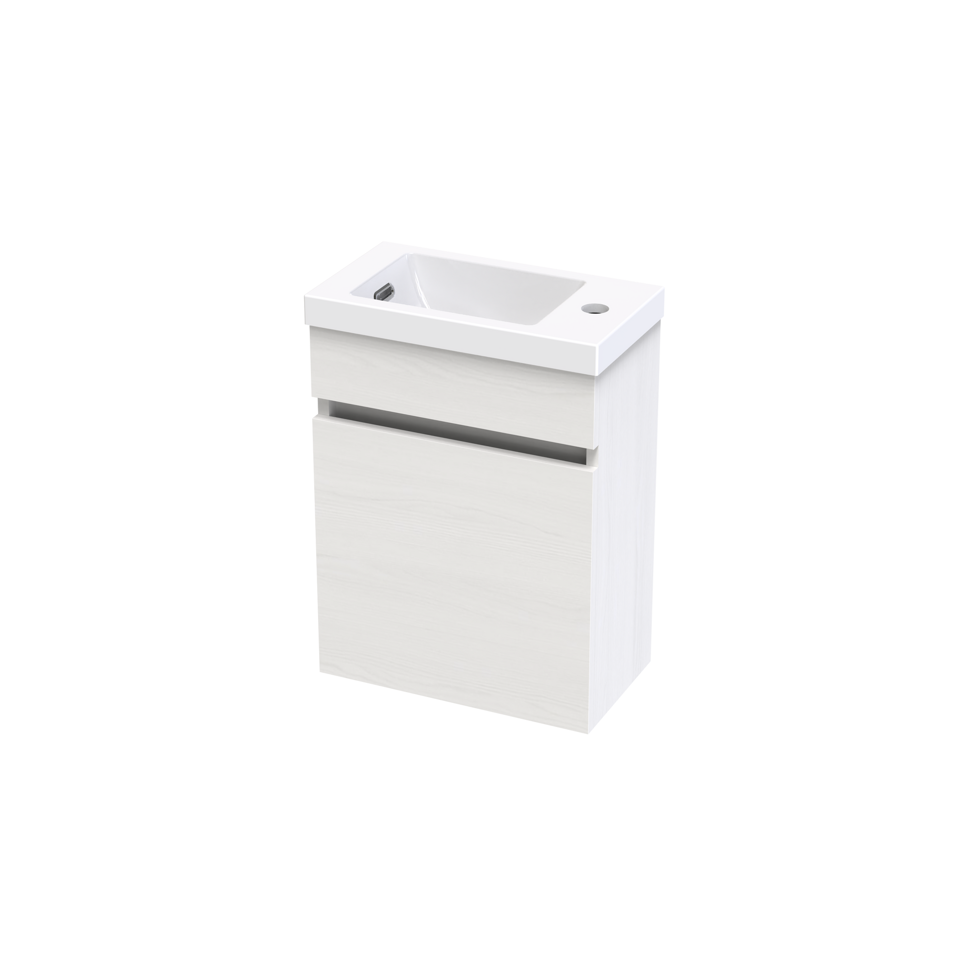 Pinnacle 400 Hand Basin Wall Vanity