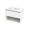 Pinnacle Valley 800 Drawer Open Shelf Wall Vanity