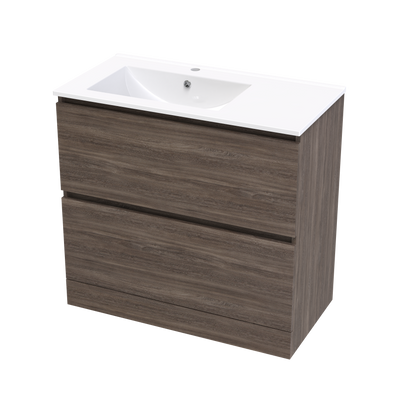 Pinnacle Valley 900 Double Drawer Floor Vanity