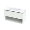 Pinnacle Valley 1000 Drawer Open Shelf Wall Vanity