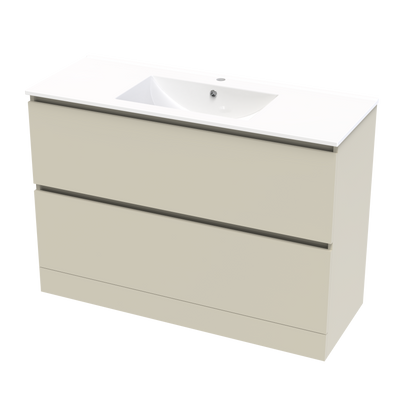 Pinnacle Double Drawer 1200mm Floor Vanity