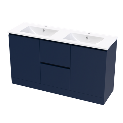 Pinnacle Valley 1500 Double Bowl Classic Floor Vanity