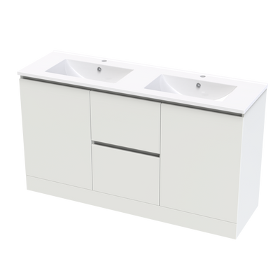 Pinnacle Valley 1500 Double Bowl Classic Floor Vanity