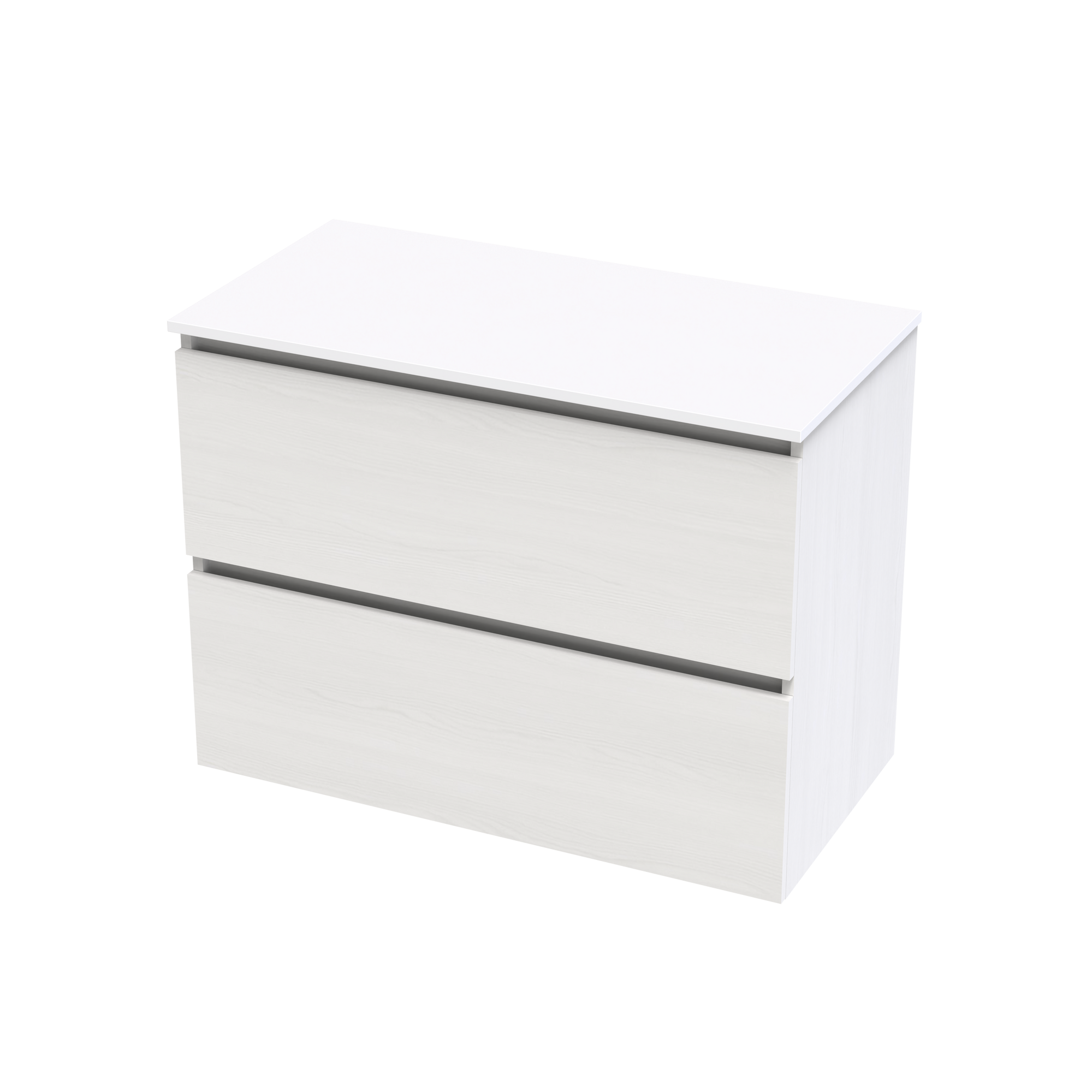 Pinnacle Pro 900 Double Drawer Wall Vanity