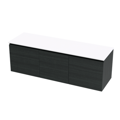 Pinnacle Pro 1500 Double Bowl Classic Wall Vanity