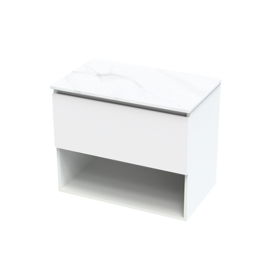 Pinnacle Pro Arctic 750 Drawer Open Wall Vanity
