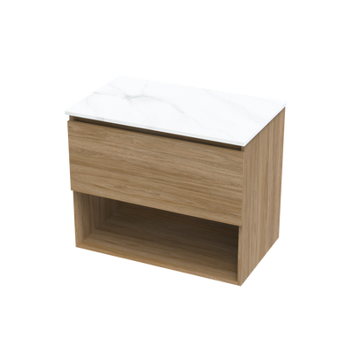 Pinnacle Pro Arctic 750 Drawer Open Wall Vanity