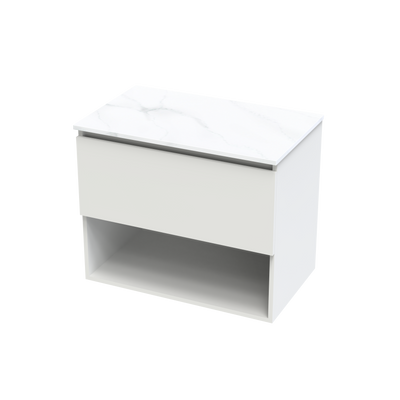Pinnacle Pro Arctic 750 Drawer Open Wall Vanity