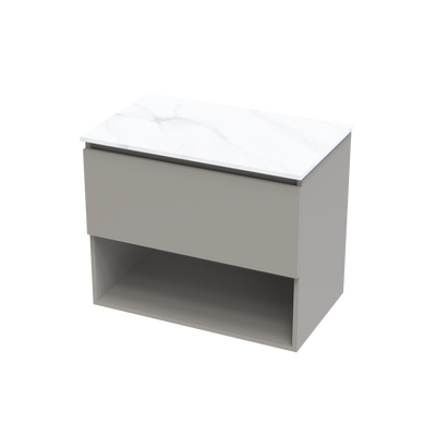 Pinnacle Pro Arctic 750 Drawer Open Wall Vanity