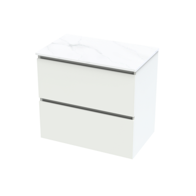 Pinnacle Pro Arctic 750 Double Drawer Wall Vanity