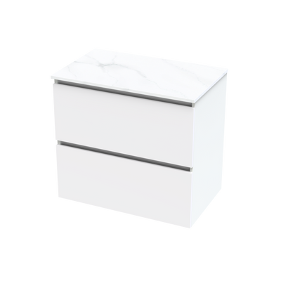 Pinnacle Pro Arctic 750 Double Drawer Wall Vanity