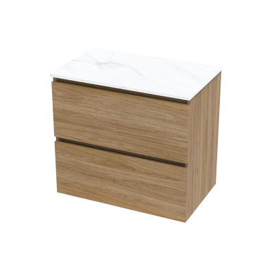 Pinnacle Pro Arctic 750 Double Drawer Wall Vanity