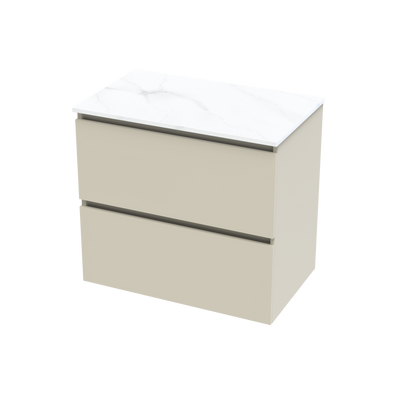 Pinnacle Pro Arctic 750 Double Drawer Wall Vanity