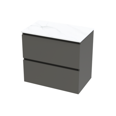 Pinnacle Pro Arctic 750 Double Drawer Wall Vanity