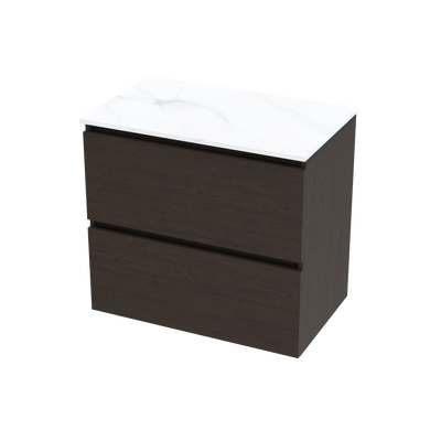 Cashmere Pro Arctic 750 Double Drawer Wall Vanity