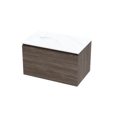 Pinnacle Pro Arctic 750 Single Drawer Wall Vanity