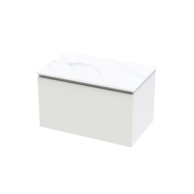 Pinnacle Pro Arctic 750 Single Drawer Wall Vanity