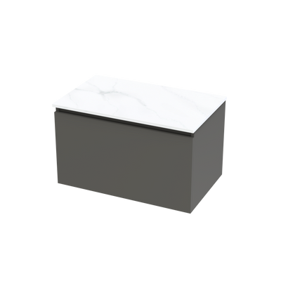 Cashmere Pro Arctic 750 Single Drawer Wall Vanity