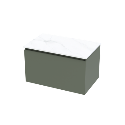 Pinnacle Pro Arctic 750 Single Drawer Wall Vanity