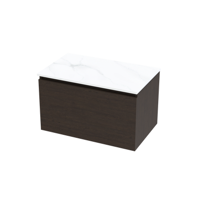 Pinnacle Pro Arctic 750 Single Drawer Wall Vanity