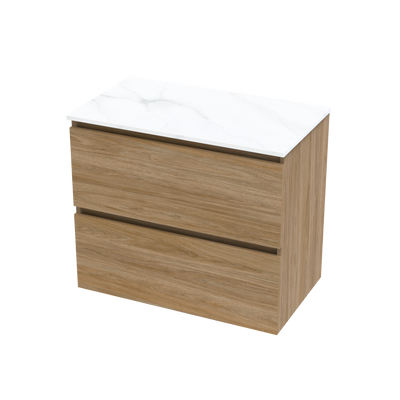 Pinnacle Pro Arctic 800 Double Drawer Wall Vanity