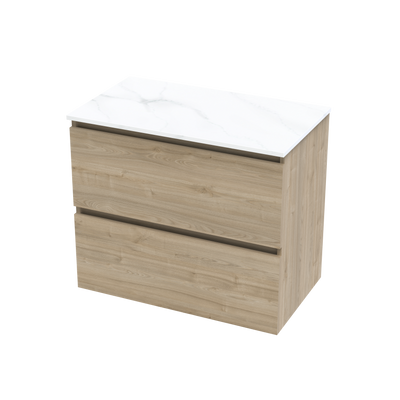 Pinnacle Pro Arctic 800 Double Drawer Wall Vanity