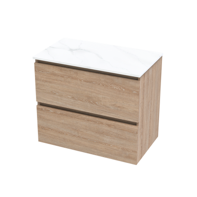 Pinnacle Pro Arctic 800 Double Drawer Wall Vanity