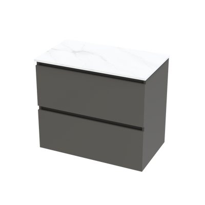 Pinnacle Pro Arctic 800 Double Drawer Wall Vanity