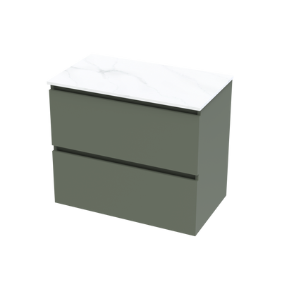 Pinnacle Pro Arctic 800 Double Drawer Wall Vanity