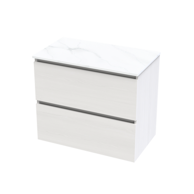 Pinnacle Pro Arctic 800 Double Drawer Wall Vanity