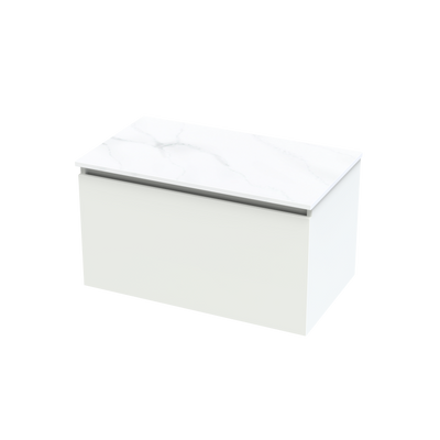 Pinnacle Pro Arctic 800 Single Drawer Wall Vanity