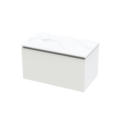 Pinnacle Pro Arctic 800 Single Drawer Wall Vanity